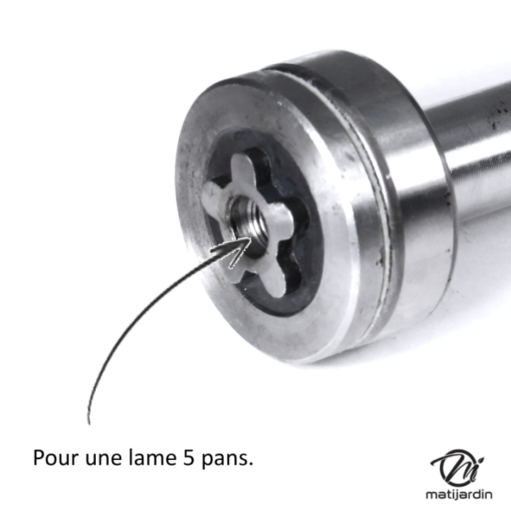 Arbre de palier pour Husqvarna N° 5321375-53,  AYP N° 137553