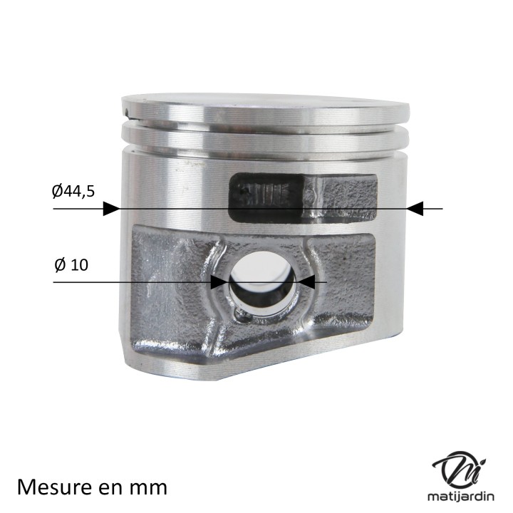 Cylindre piston adaptable pour tronçonneuse Stihl MS261. 11410201200