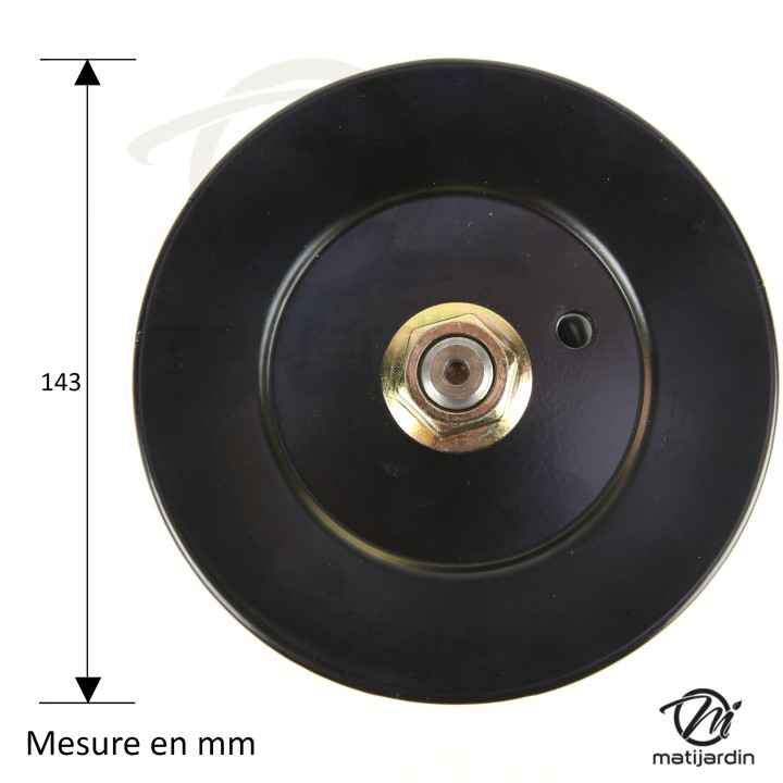 Palier de lame adaptable pour MTD LF125H. 61804474