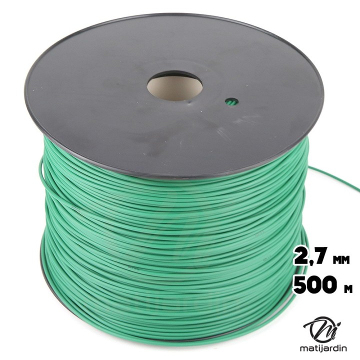 Câble délimitation pour robot tondeuse Ø2,7 mm, long. 500 m