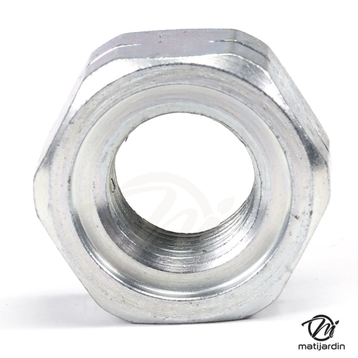 Adaptateur pour tête débroussailleuse Tecomec. Femelle. Ø 14x1,50. Pas à gauche. Pour Stihl