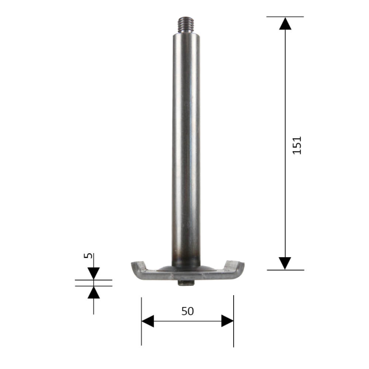 Arbre de palier N° 1134-3767-01 pour Stiga