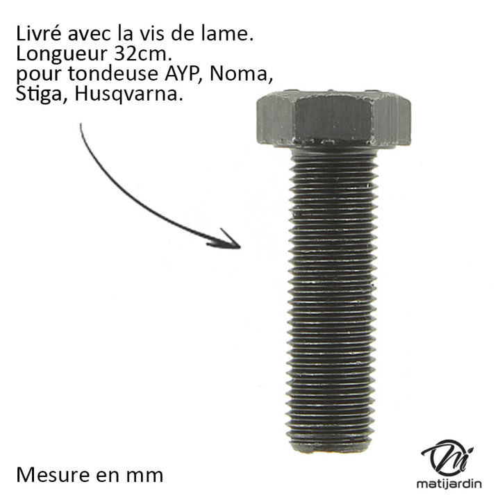 Palier de lame N° 143651 pour AYP