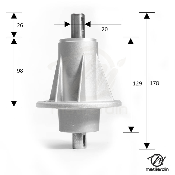 Palier de lame pour N° 82207203/0 Castelgarden