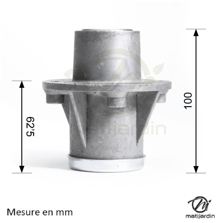 Corps de palier de lame  N° 1134-0406-02 pour Stiga