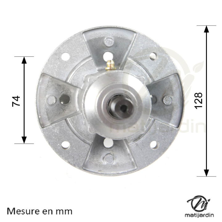 Palier de lame pour John Deere N° GY20050, GY20785