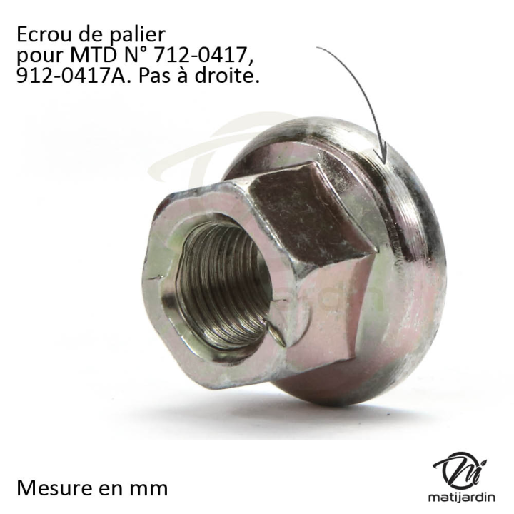 Palier de lame pour John Deere N° GY20050, GY20785