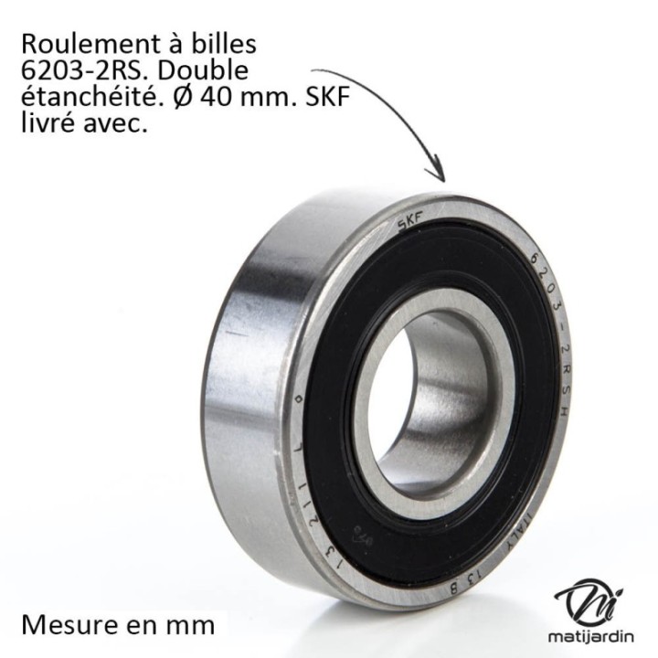 Palier de lame N° AM126225 pour John Deere