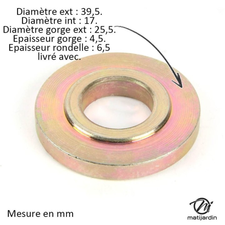 Palier de lame N° AM126225 pour John Deere