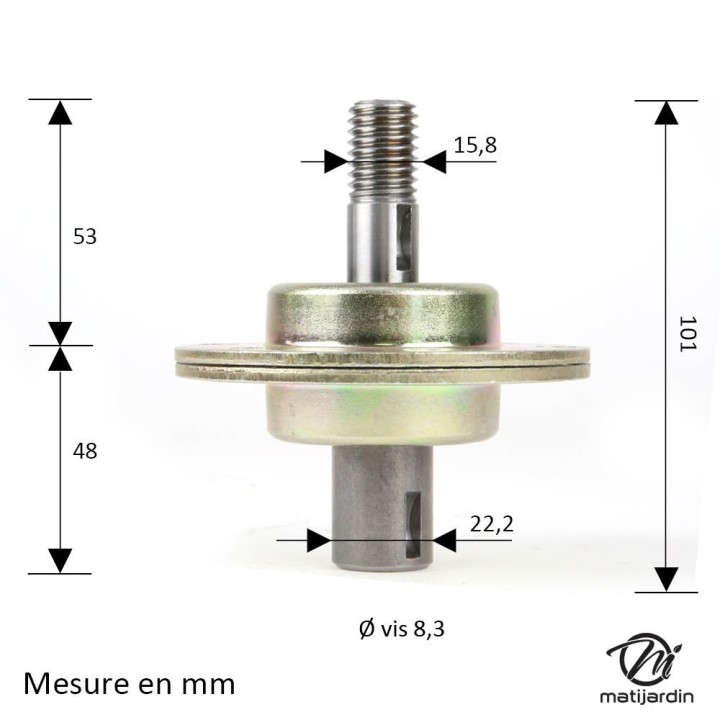 Palier lame pour 09 321 MTD