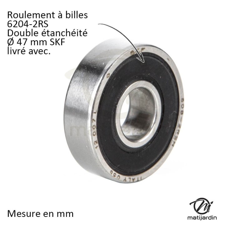 Palier de lame pour N° 84207250/0 Castelgarden