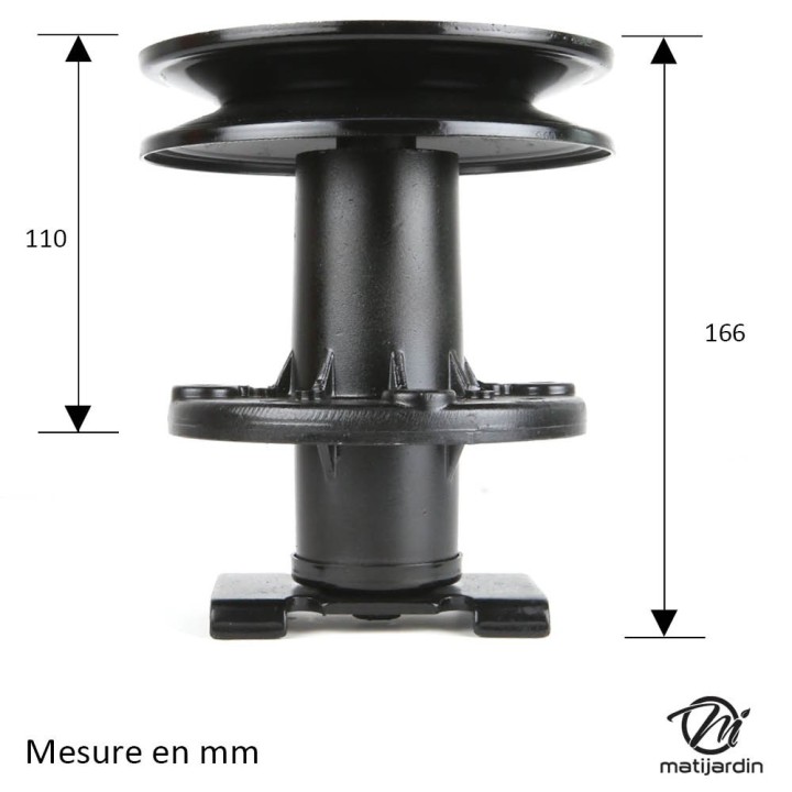 Palier de lame pour N° 51 450, 39 493, 50 632, 56 424, 307 354, 327 519, 779 066 AMF/Noma