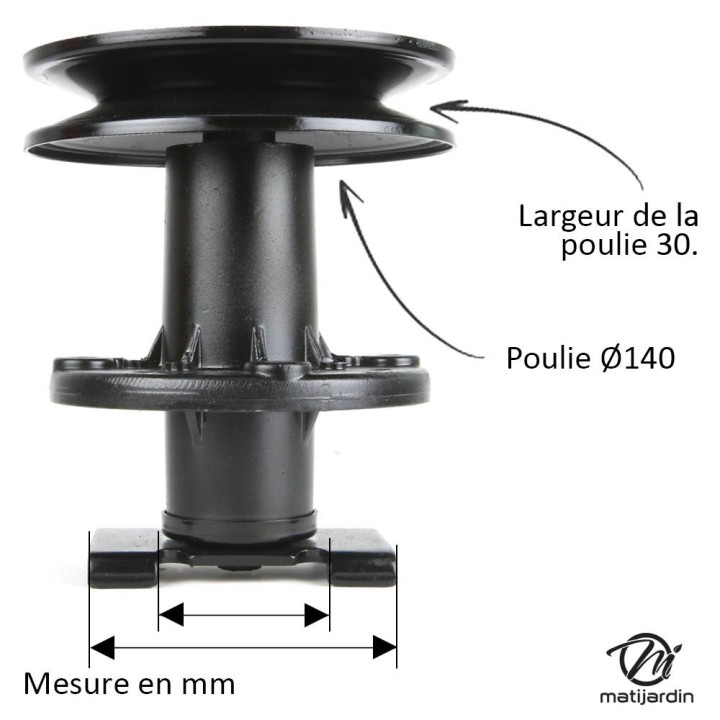 Palier de lame pour N° 51 450, 39 493, 50 632, 56 424, 307 354, 327 519, 779 066 AMF/Noma