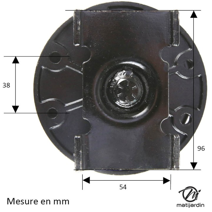 Palier de lame pour N° 51 450, 39 493, 50 632, 56 424, 307 354, 327 519, 779 066 AMF/Noma