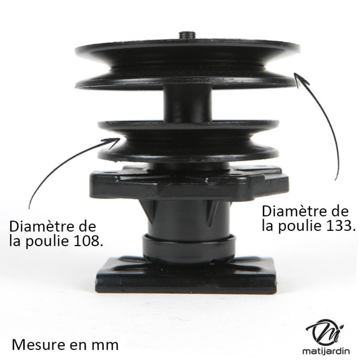 Palier de lame N° 121657X pour AYP