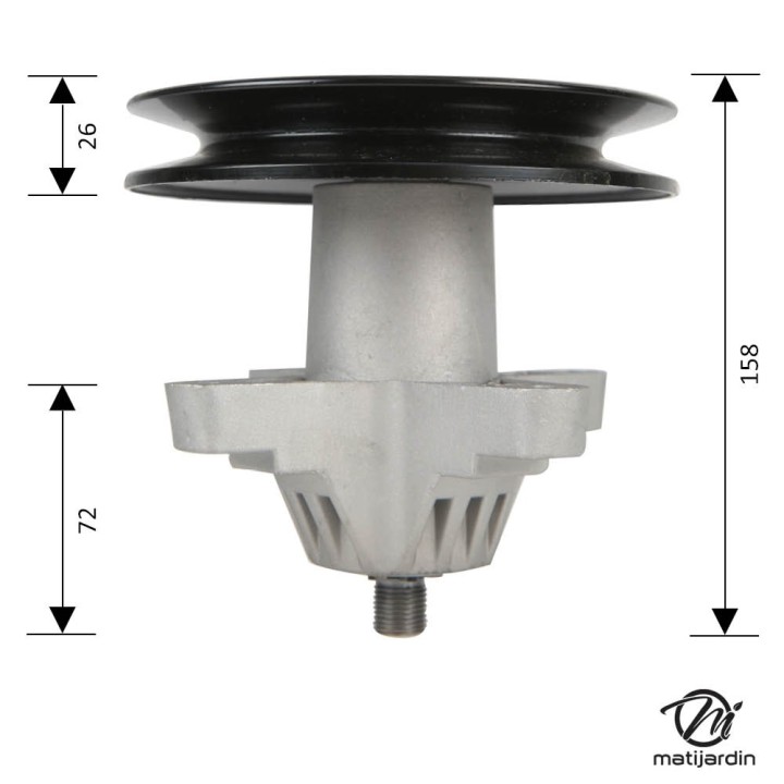 Palier de lame pour tondeuse MTD 61804456