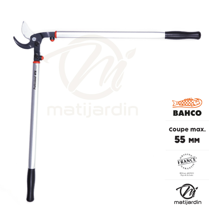 Cisaille Clarity Bahco Pradines PG-35-Bleu acier trempé. Confort. Fabriqué en France