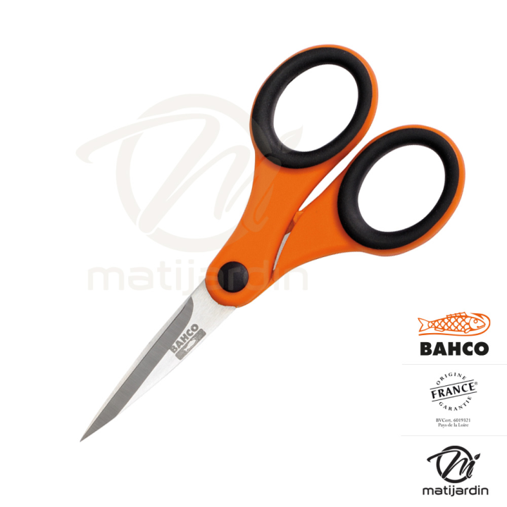 Ciseaux à fleurs et plantes Bahco Pradines FS-5. Lames 5 cm. Made in France