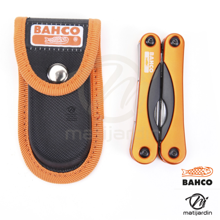 Outil multiusage Bahco Pradines MTT151. 18 fonctions. Style "couteau suisse"