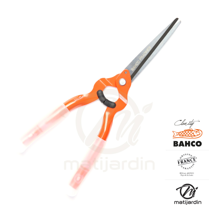 Cisaille Clarity Bahco Pradines PG-35-Orange acier trempé. Confort. Made in France
