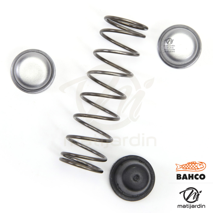 Butée, ressort, cuvette Bahco Pradines R1068. Kit de pièces de rechange pour sécateurs