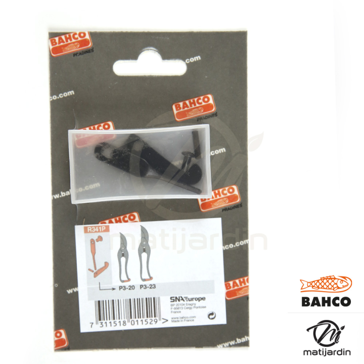 Fermoir Bahco Pradines R341P pour sécateur. Kit de pièces de rechange