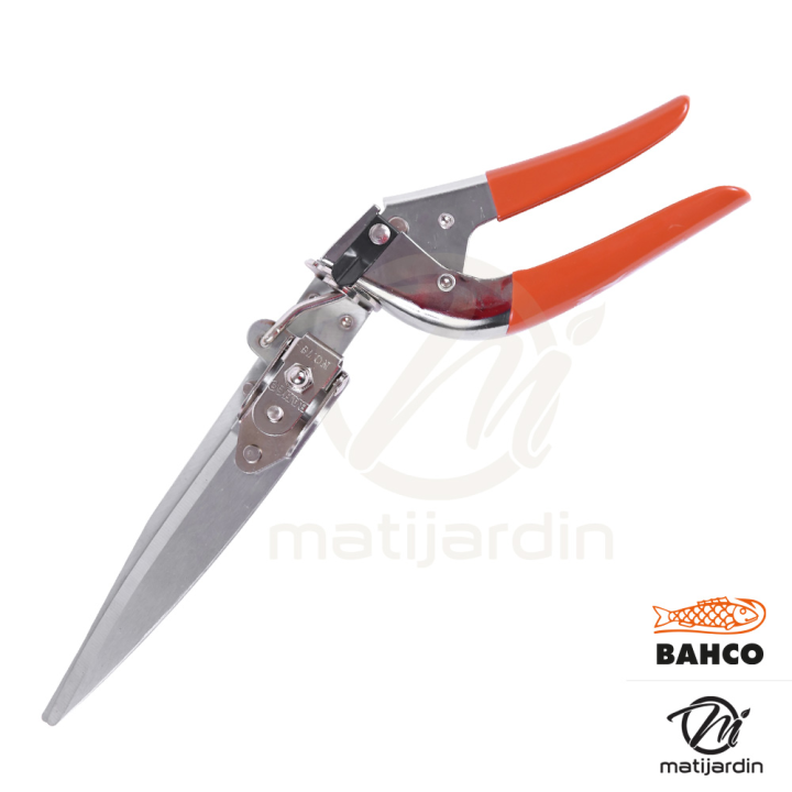 Cisaille à gazon Bahco Pradines GS-76 acier trempé. Pro. Made in France