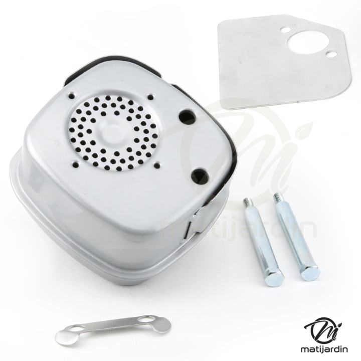 Pot d'échappement, silencieux pour moteur Briggs & Stratton 5, 7, 8 cv