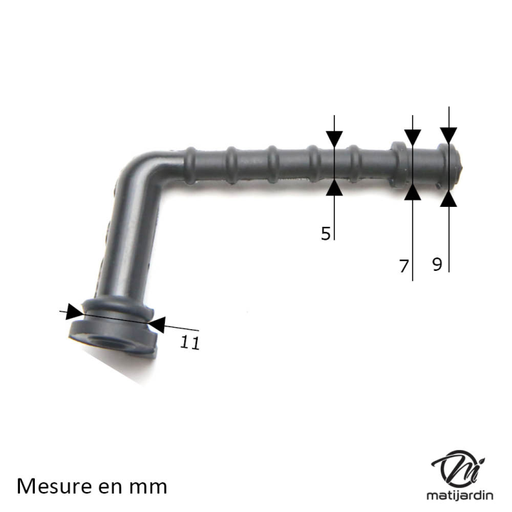 Durite d'huile pour tronçonneuse Stihl MS461