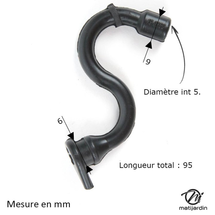 Durite d'essence pour tronçonneuse Stihl MS171 MS181 MS211