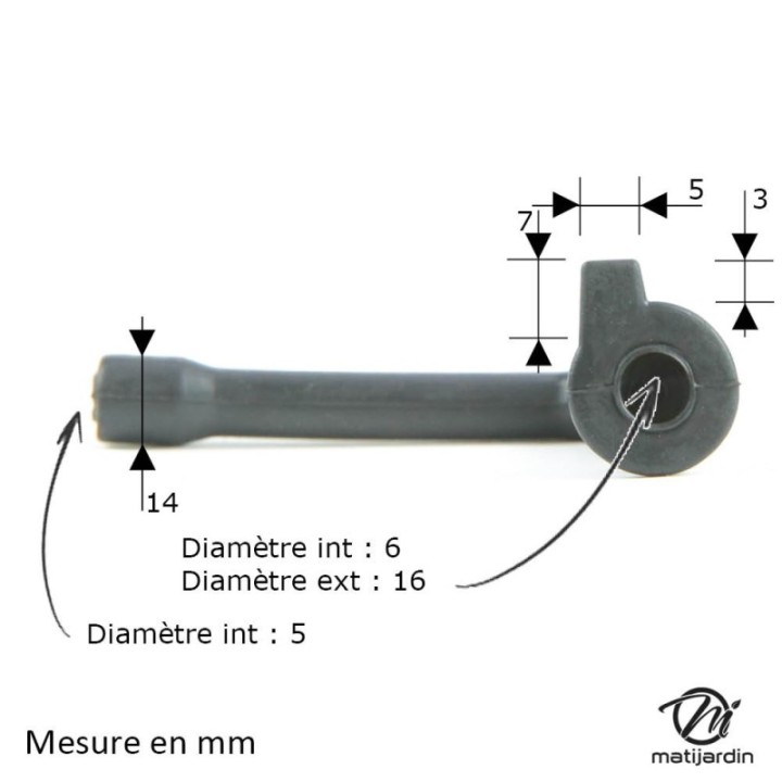 Durite d'huile pour tronçonneuses Stihl 064 MS640