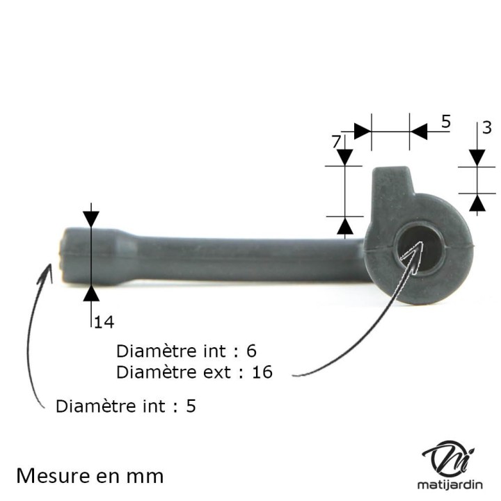 Durite d'huile pour tronçonneuse Stihl 036 MS360