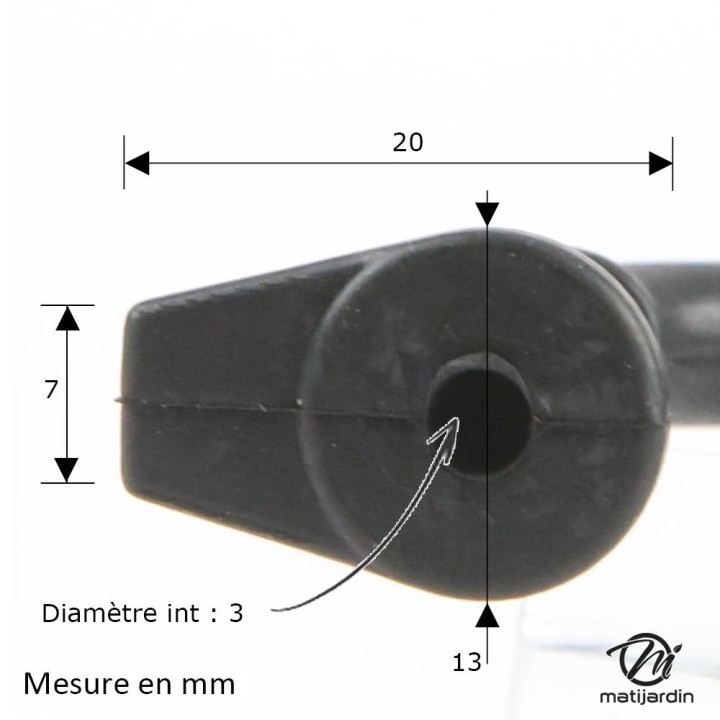 Durite essence pour tronçonneuse Stihl 064, 066, 084, 088, MS640, MS660, MS880, MS321, MS241, MS261, MS271, MS291, MS650, MS661