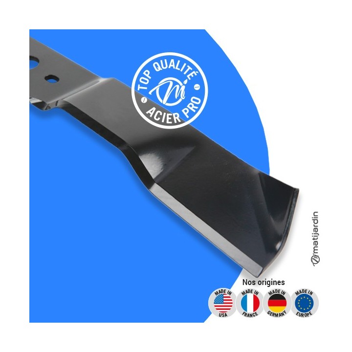 Lame tondeuse pour ALKO 525HWS 462705 coupe 51,4 cm