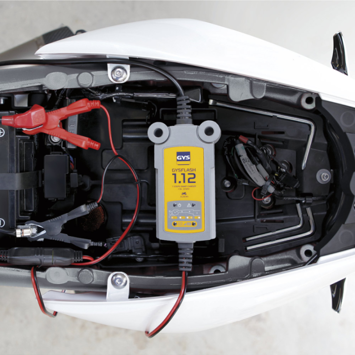 Chargeur batterie tondeuse GYSFLASH 1.12
