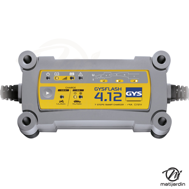 Chargeur batterie moto GYSFLASH 4.12