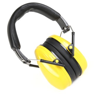 Casque de protection oreille anti bruit. 22,9 dB. Jaune