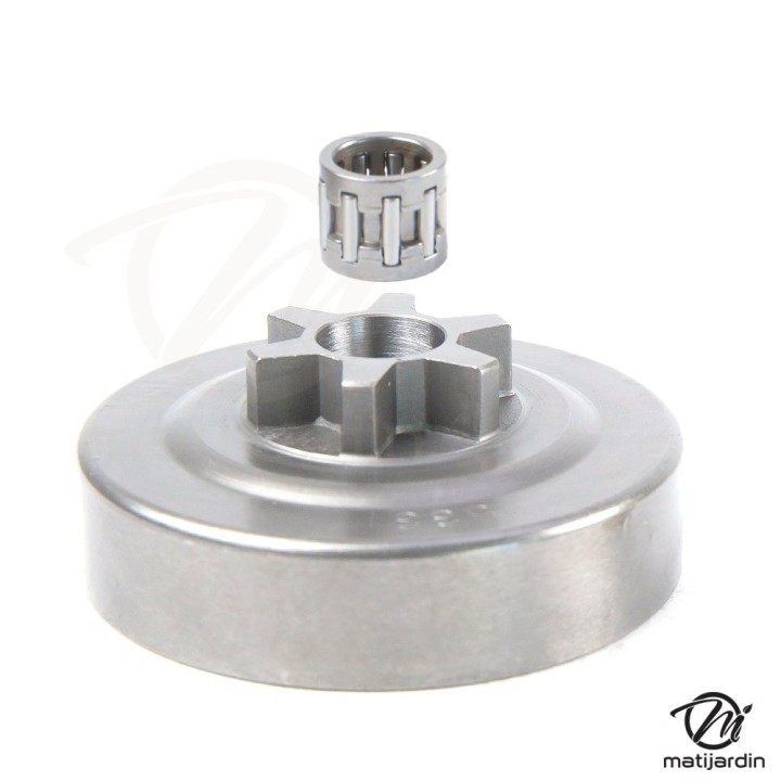 Pignon étoile pour tronçonneuse Husqvarna Jonsered Partner Poulan 3/8"LP 6 dents