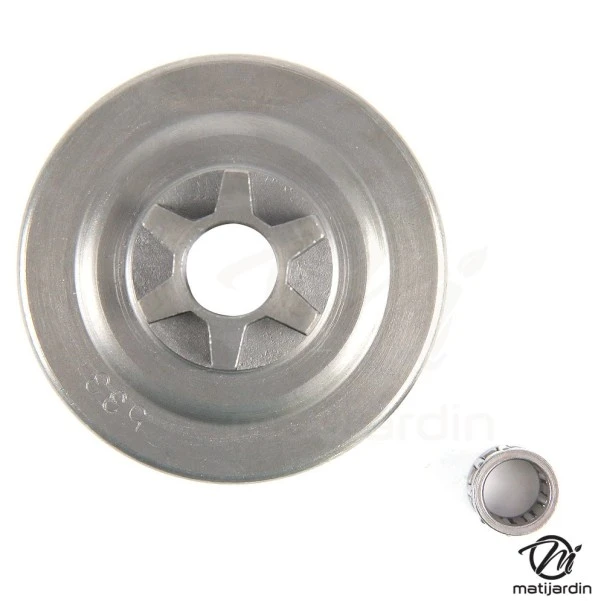 Pignon étoile pour tronçonneuse Husqvarna Jonsered Partner Poulan 3/8"LP 6 dents