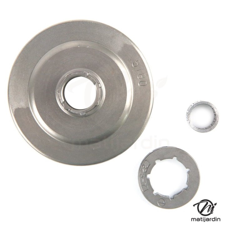 Pignon à bague pour tronçonneuse Husqvarna .325" 7 dents