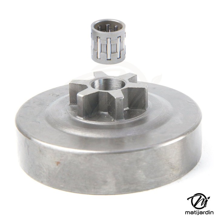 Pignon étoile pour tronçonneuse Oleo Mac 3/8"LP 6 dents