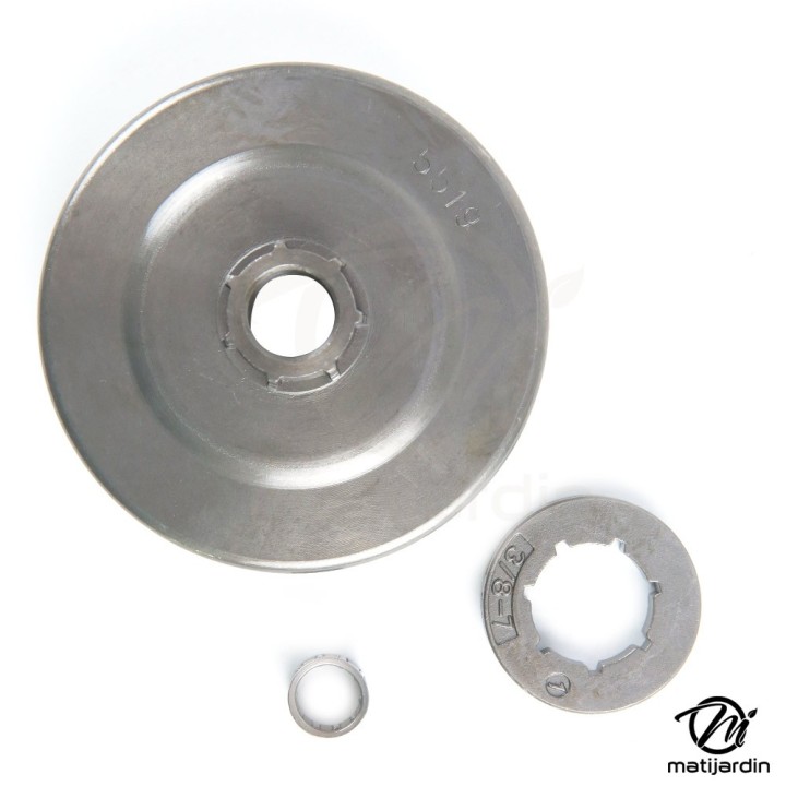 Pignon à bague pour tronçonneuse Stihl 3/8" 7 dents