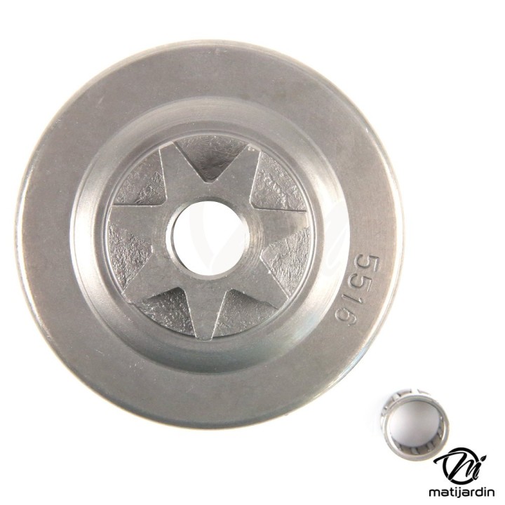 Pignon étoile pour tronçonneuse Stihl 3/8" 7 dents