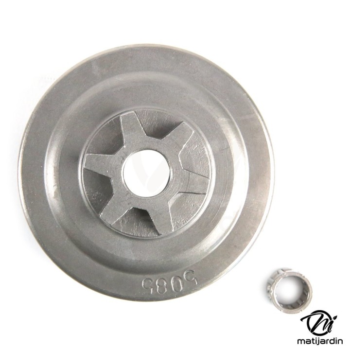 Pignon étoile pour tronçonneuse Echo 3/8"LP 6 dents
