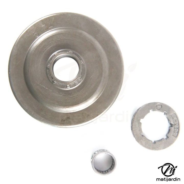 Pignon à bague pour tronçonneuse Husqvarna Jonsered Partner .325" 7 dents