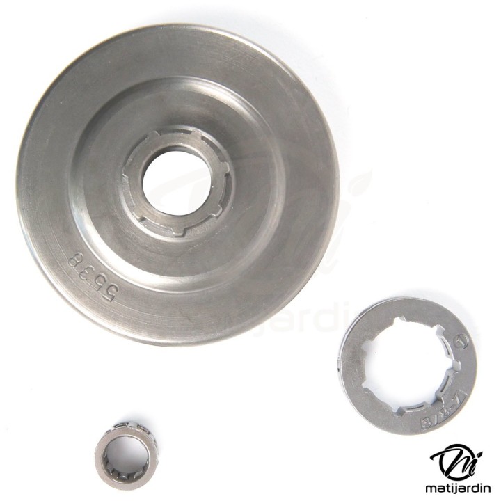 Pignon à bague pour tronçonneuse Stihl 3/8" 7 dents