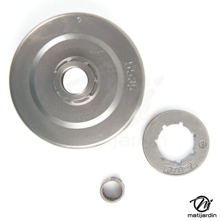 Pignon à bague pour tronçonneuse Stihl 3/8"LP 7 dents