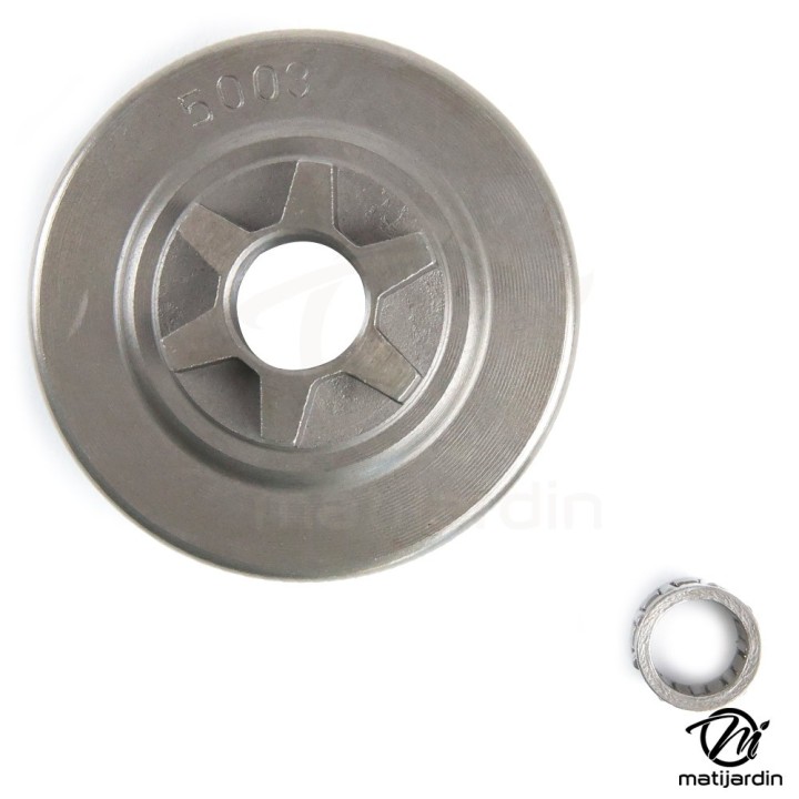 Pignon étoile pour tronçonneuse Alpina 3/8"LP 6 dents