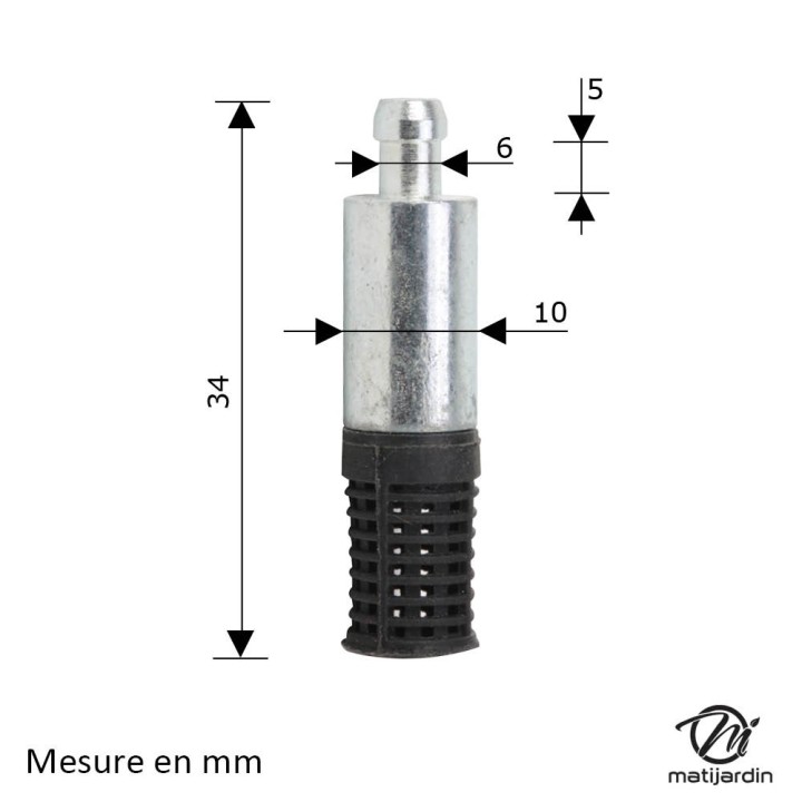 Crépine à huile pour tronçonneuse Stihl MS271