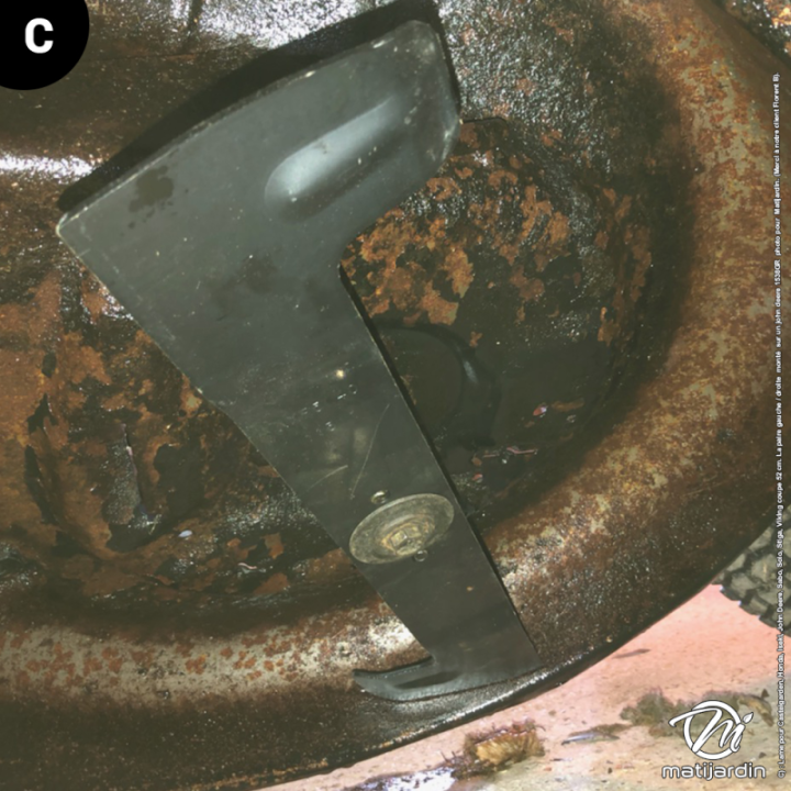 Lame pour Castelgarden, Honda, Iseki, John Deere, Sabo, Solo, Stiga, Viking coupe 52 cm. La paire gauche/droite